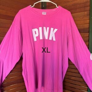 Victoria's Secret PINK Long Sleeve Shirt - Pink